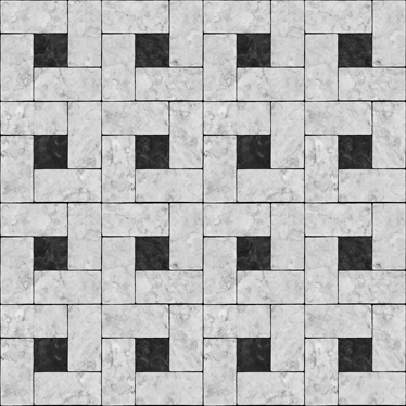 Vinil podovi blagovaonica sivi kamenasti pločice - TenStickers