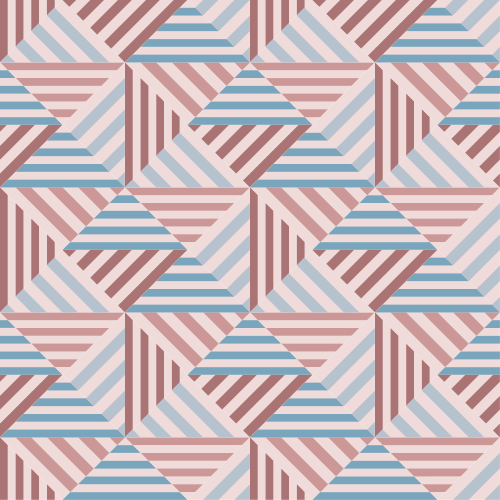 Vinil podovi blagovaonica apstraktna geometrija - TenStickers