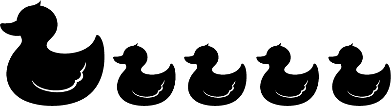 Vinil podovi za kupatilo s gumenim patkom - TenStickers