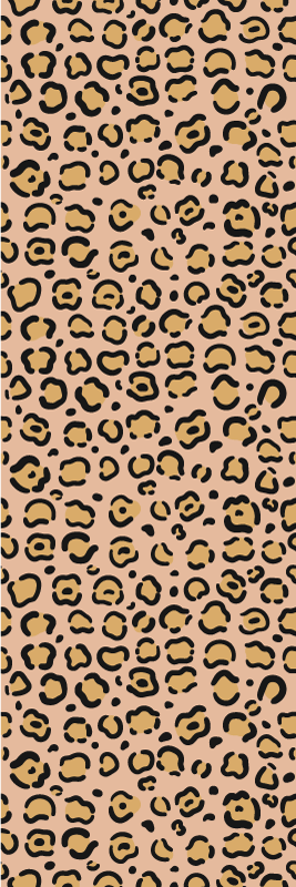 Vinil podovi otisak životinja leopard u pastelnim bojama - TenStickers