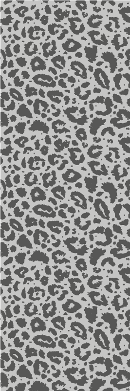 Vinil podovi otisak životinja klasični sivi leopard print - TenStickers