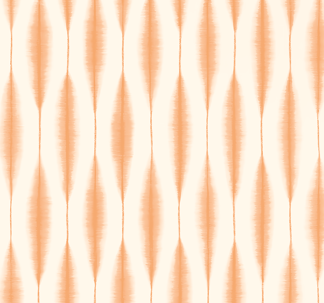 Vinil podovi geometrijski "ikat kasuri" narančasti - TenStickers