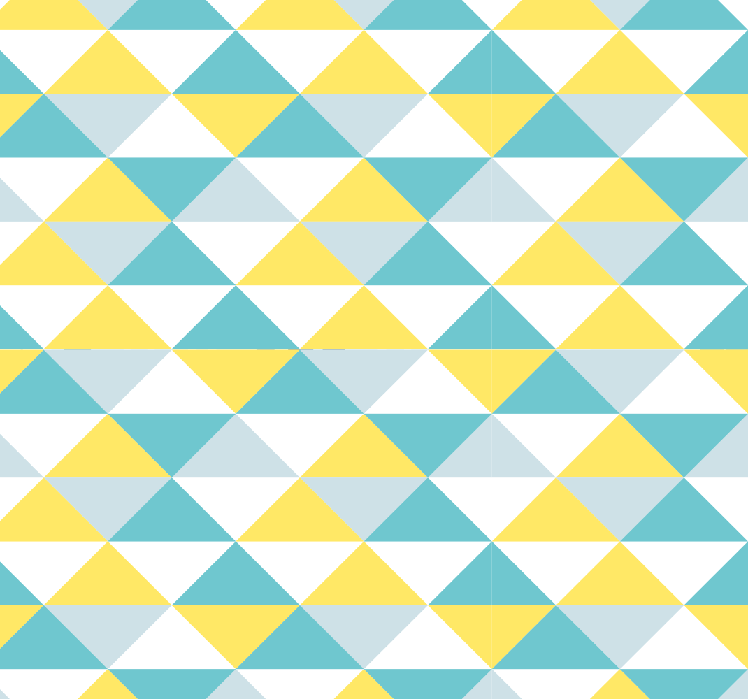 Vinil podovi geometrijski žuti i plavi uzorak - TenStickers