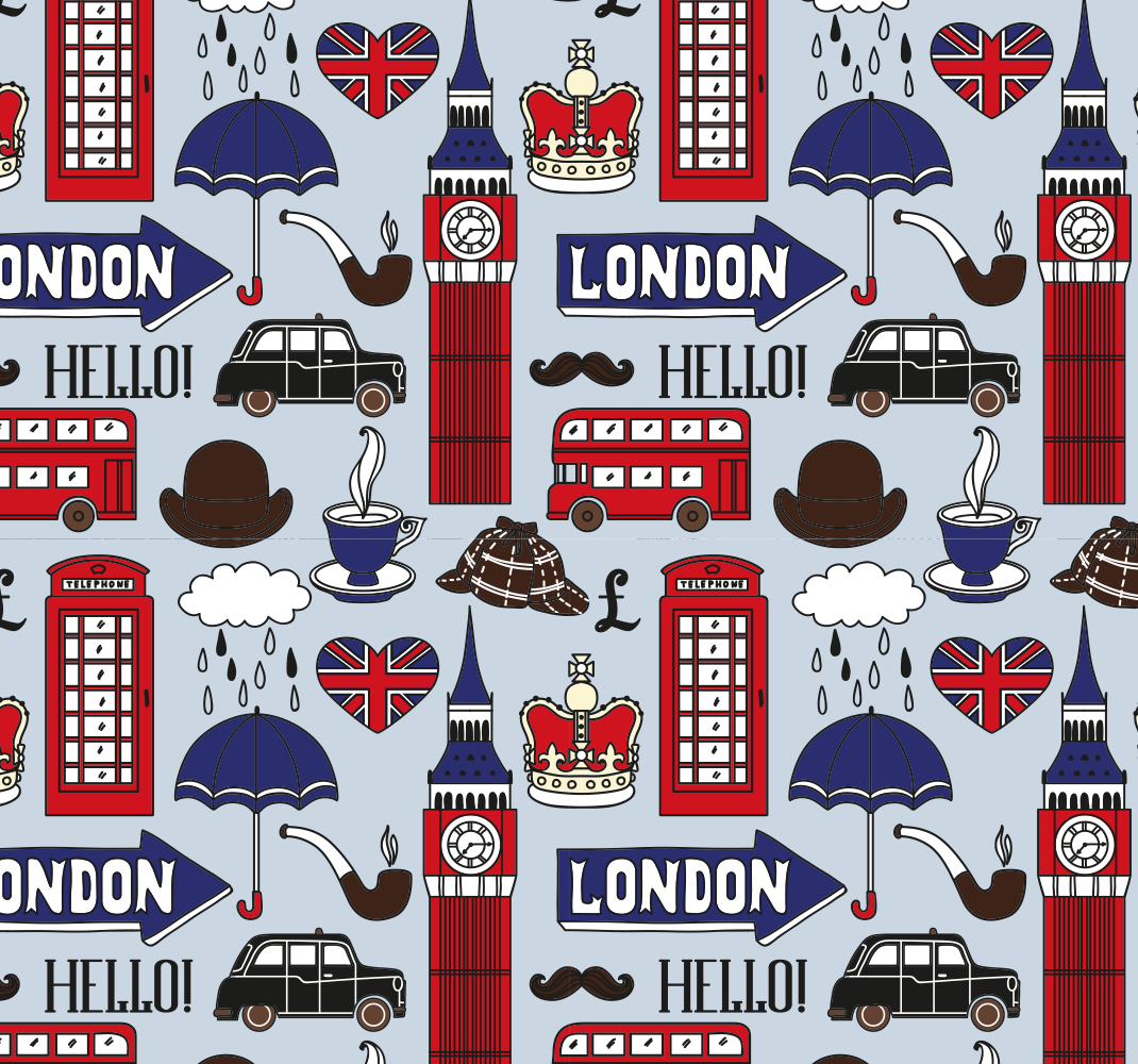 Vinil podovi spavaća soba najbolji iz londona - TenStickers
