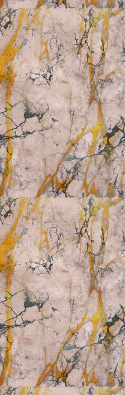 Vinil podovi spavaća soba u toplom zlatnom mramoru - TenStickers