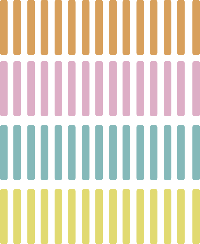 Vinil podovi geometrijski s konfeti naljepnicama - TenStickers