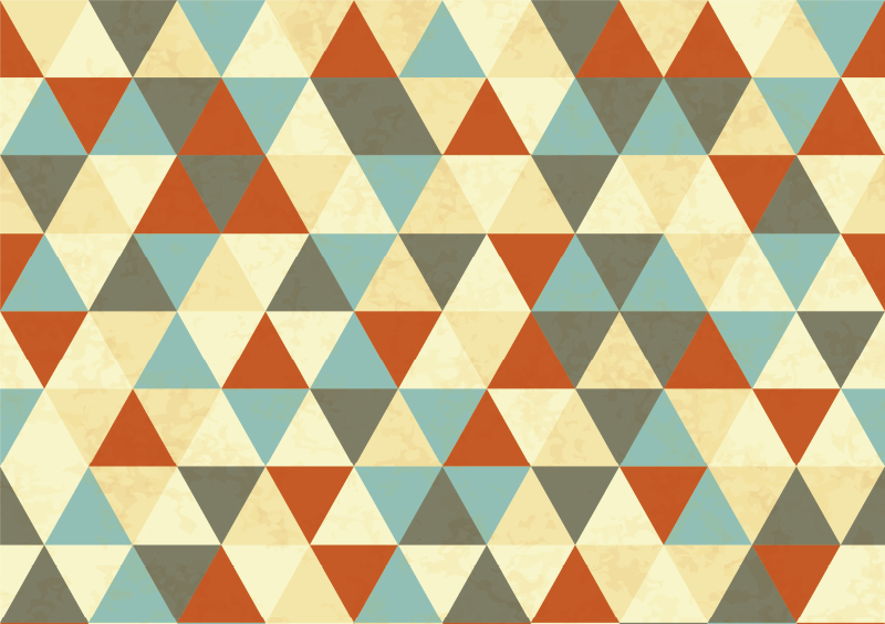 Vinil podovi geometrijski u boji trokuta - TenStickers