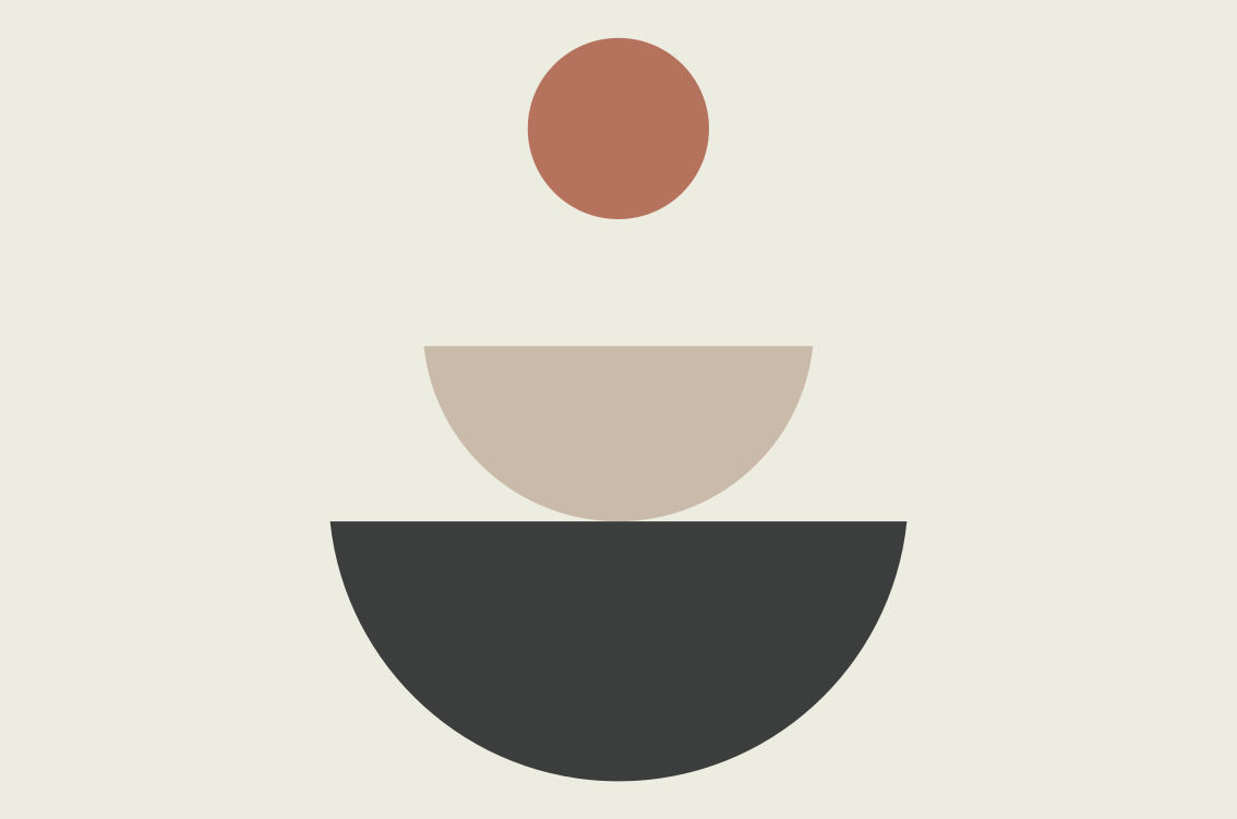 Vinil podovi geometrijski fontana apstraktna umjetnost - TenStickers