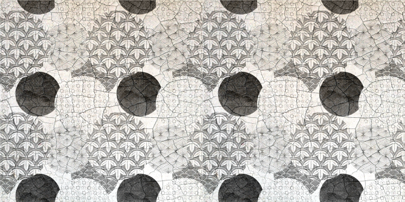 Vinil podovi geometrijski orijentalni uzorak - TenStickers