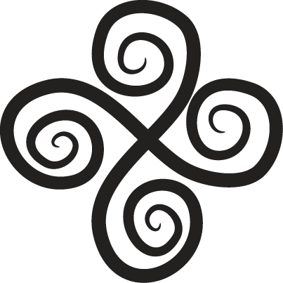 Vinil podovi geometrijski elegantni spin element - TenStickers