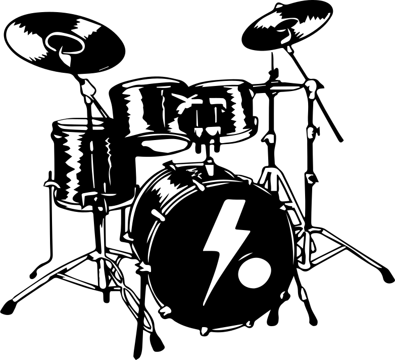 Vinil podovi spavaća soba s baterijama na bijeloj pozadini - TenStickers