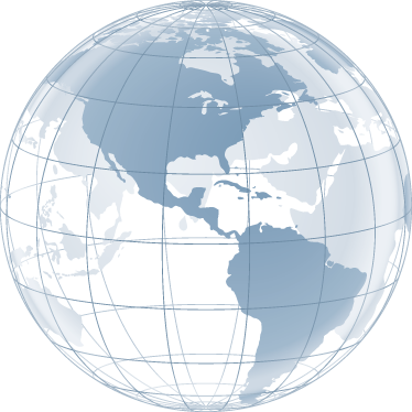 Vinil podovi spavaća soba mapa plave amerike - TenStickers