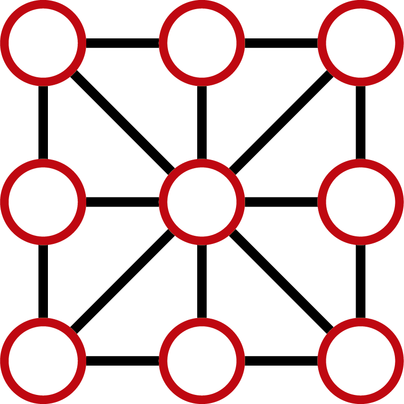 Vinil podovi igre tri u nizu - TenStickers