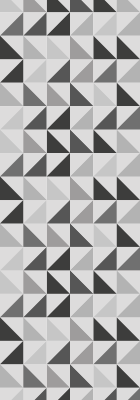 Vinil podovi za kupatilo geometrijski trokuti - TenStickers