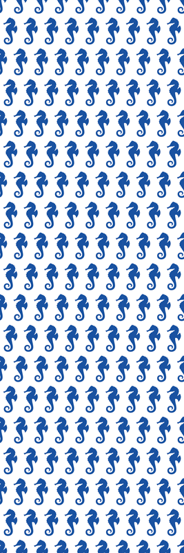 Vinil podovi za kupatilo sea horse tuŠ - TenStickers