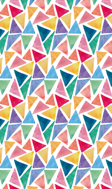 Vinil pod u kuhinji s geometrijskim uzorkom - TenStickers