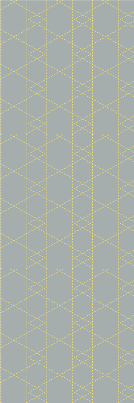 Vinil podovi spavaća soba u pantone origami trokutima - TenStickers