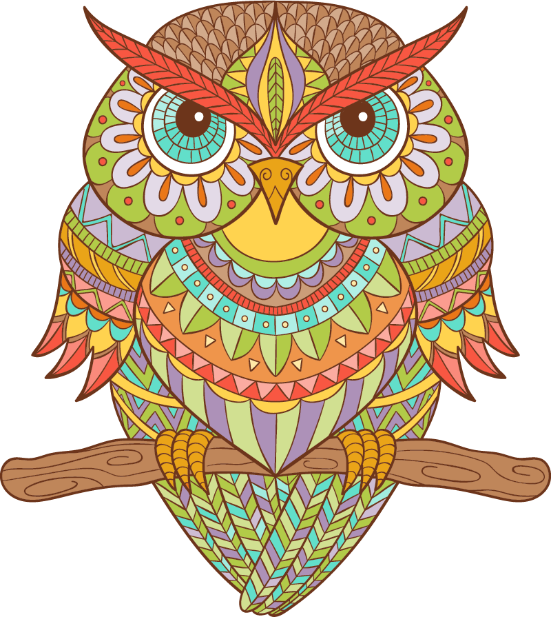 Vinil podovi spavaća soba ave huichol - TenStickers