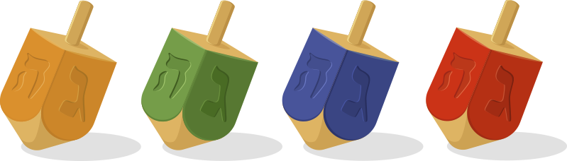 Vinil podovi spavaća soba dreidel - TenStickers