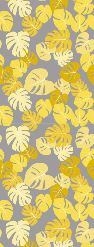 Vinil podovi priroda pantone monstera list - TenStickers