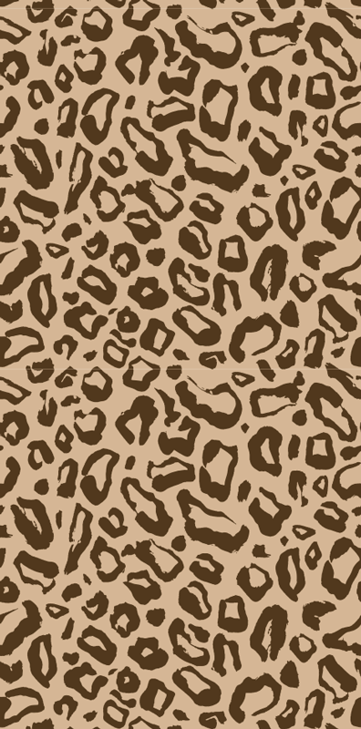 Vinil podovi životinja s velikim i malim leopard mrljama - TenStickers