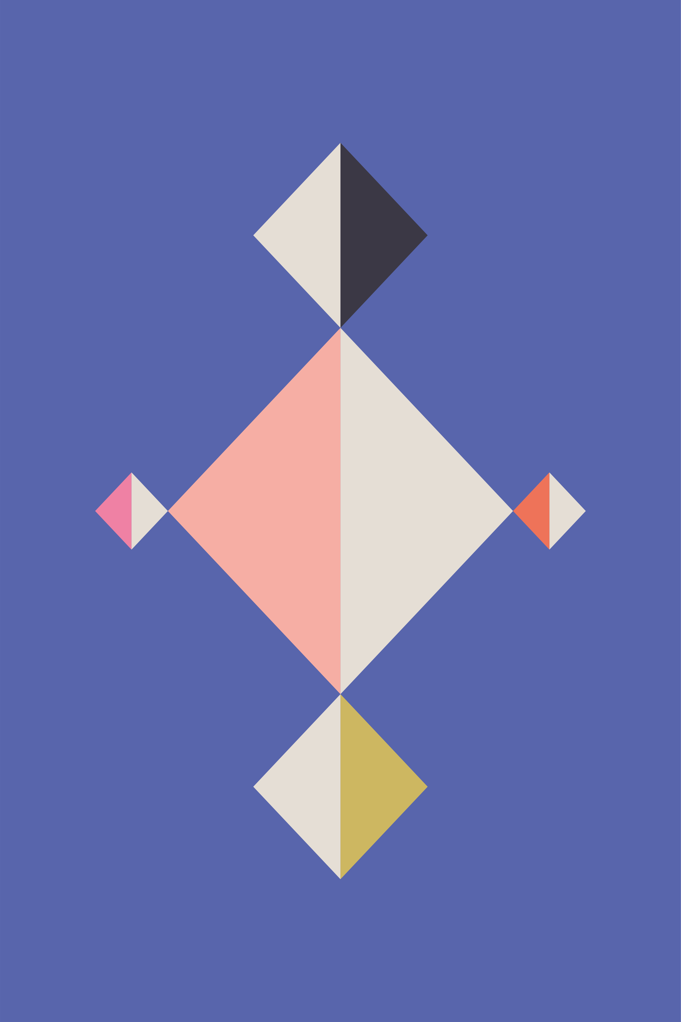 Vinil podovi moderan s geometrijskim uzorkom - TenStickers