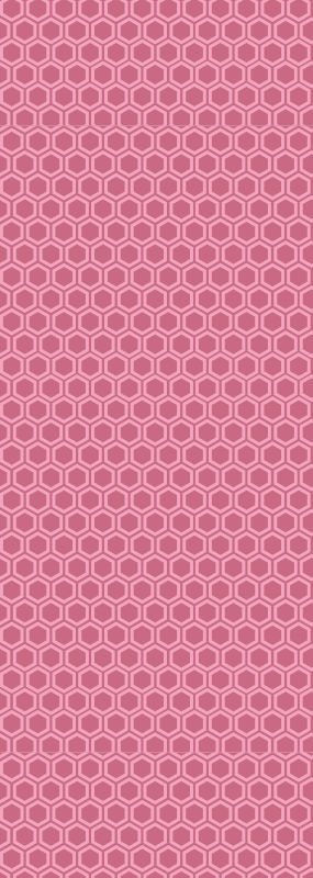 Vinil podovi tekstura ružičasti geometrijski heksagon - TenStickers