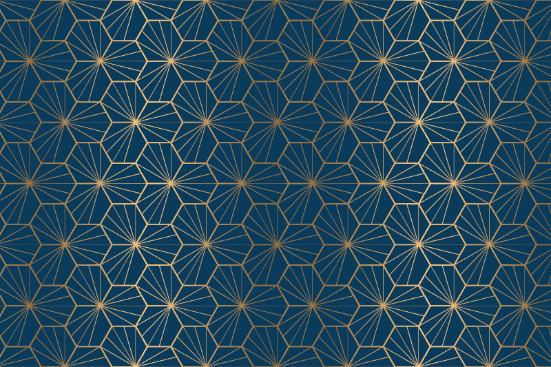 Vinil podovi geometrijski s elegantnim uzorkom - TenStickers