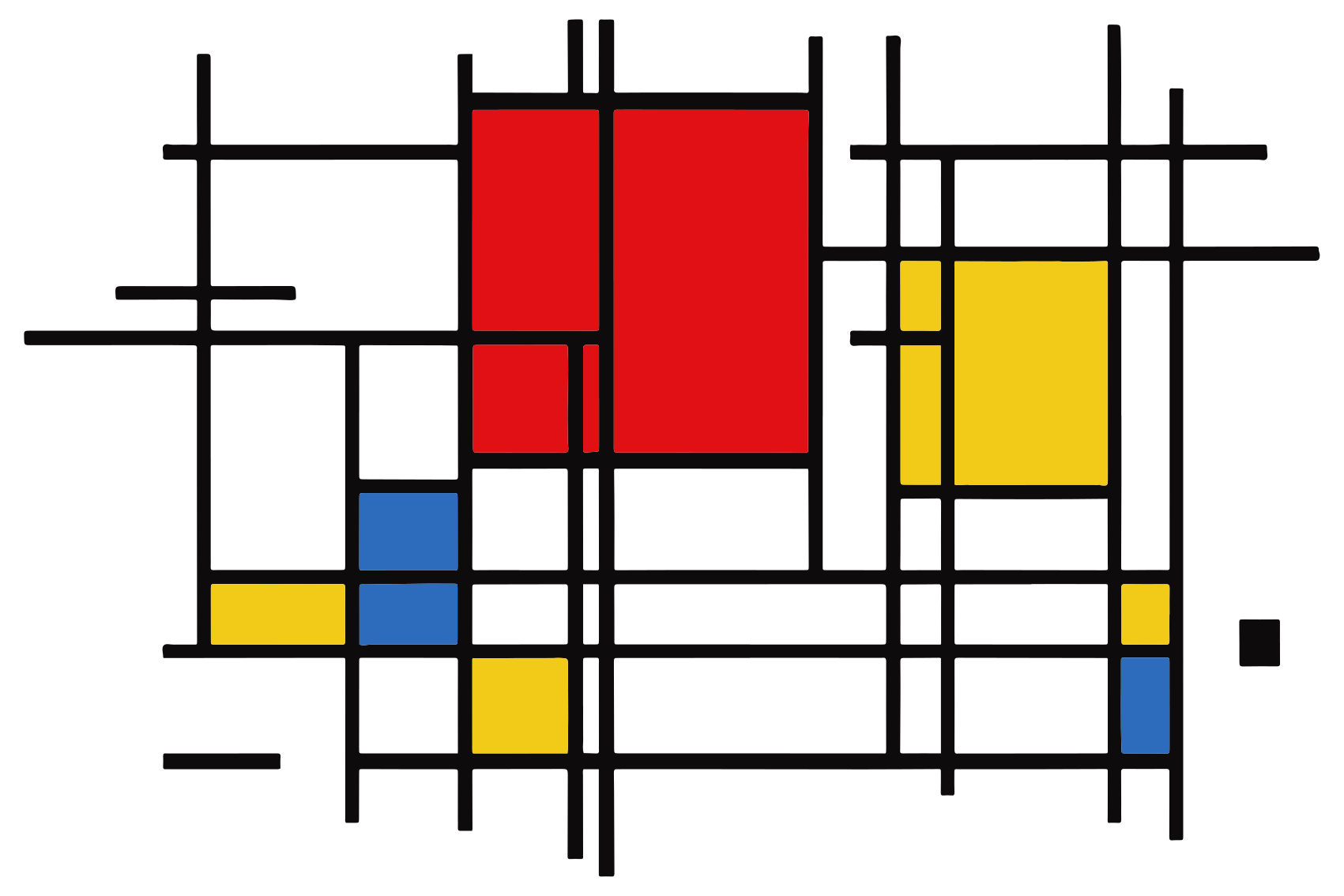 Vinil podovi geometrijski umjetnost geometrijskih linija - TenStickers