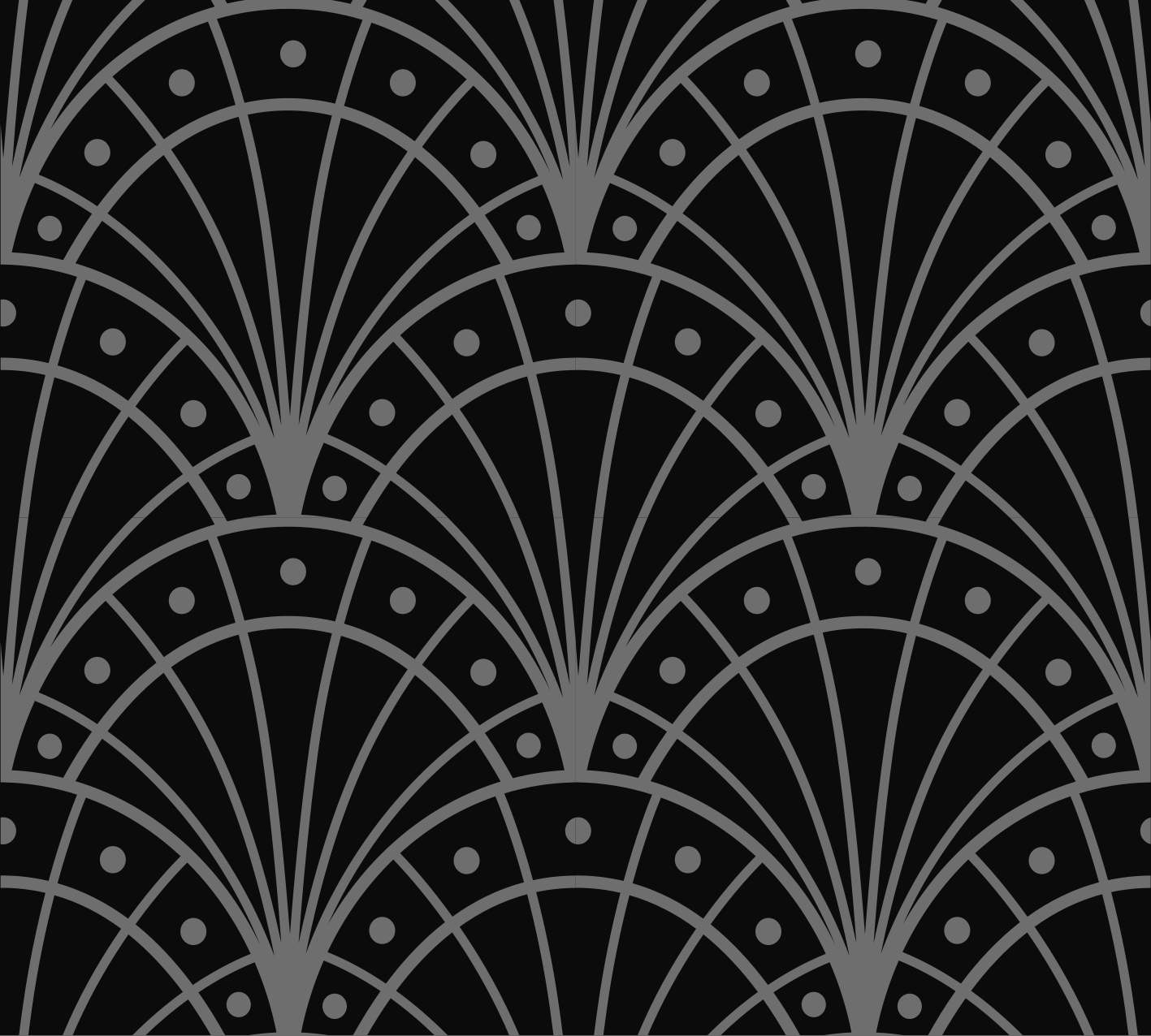 Vinil podovi crno elegantni art deco - TenStickers
