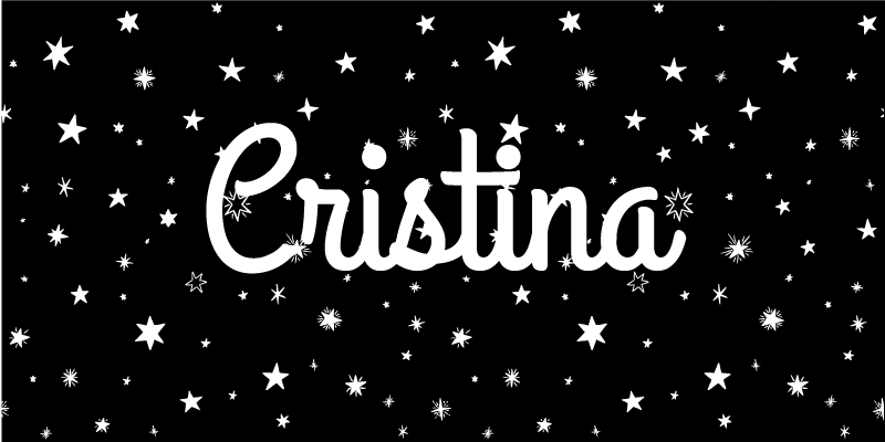 Zvjezdana noćna vinilna prostirka prilagodljiva imenom - TenStickers