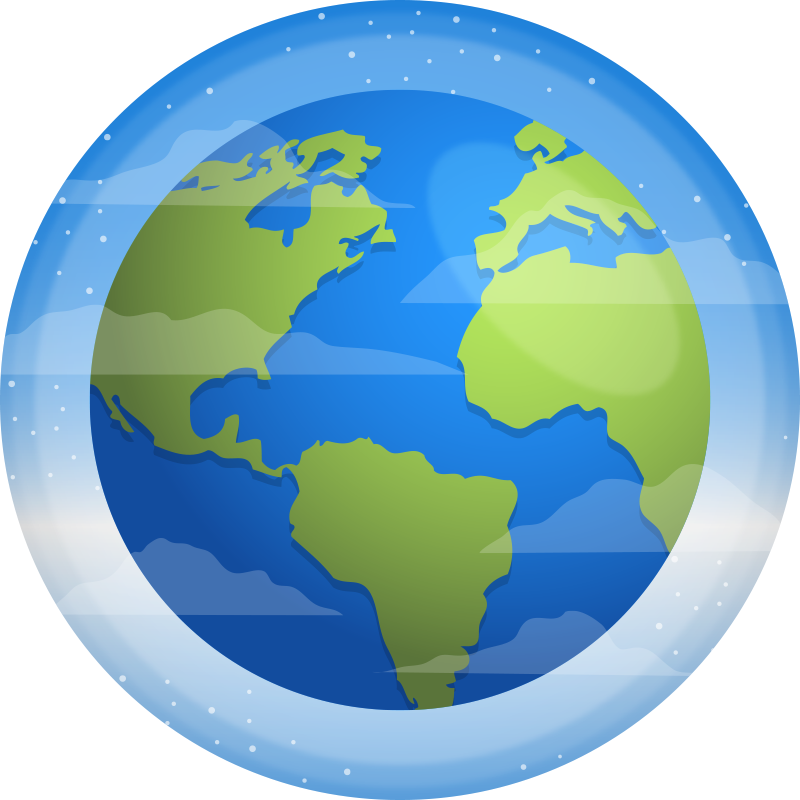 Nevjerojatna kružna vinilna prostirača svijeta - TenStickers