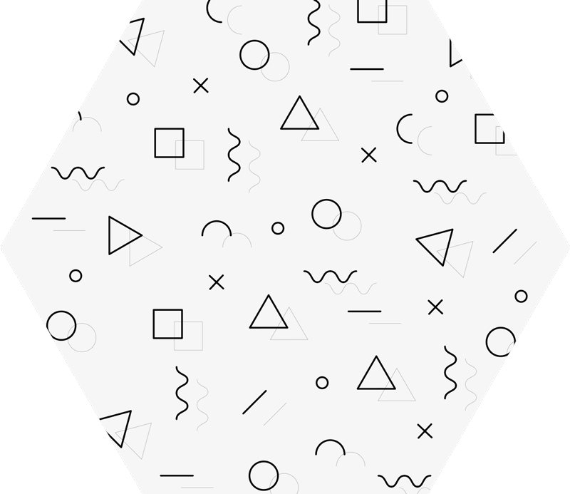 Vinil podovi geometrijski apstraktna geometrija - TenStickers