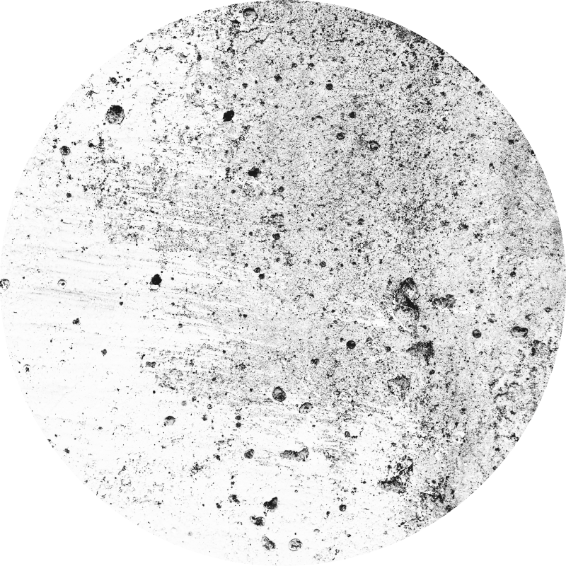 Vinil podovi tekstura rasprskani kružni dizajn - TenStickers