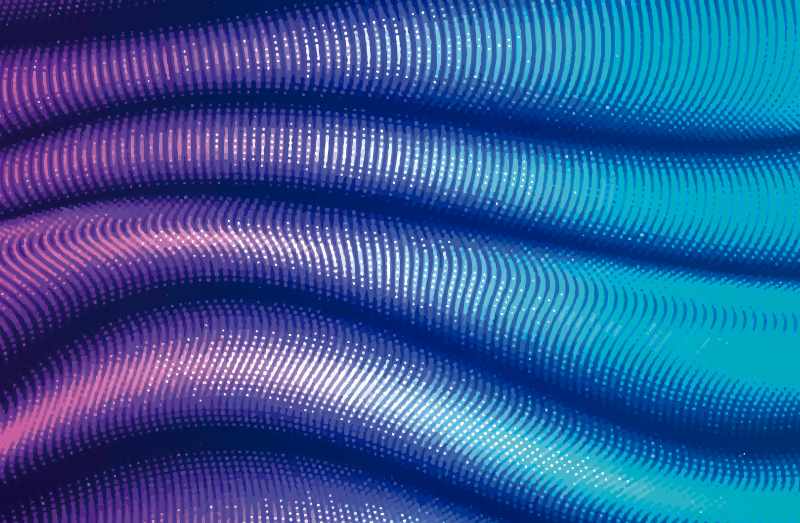 Apstraktna ljubičasta pruga vinilna prostirka - TenStickers