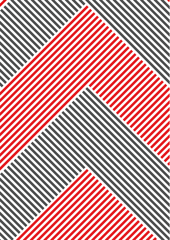 Vinil podovi prugasta ševron prugasti uzorak - TenStickers