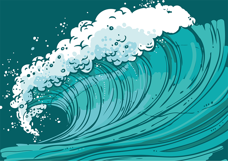 Moderni umjetnički uzorak vinilne prostirke - TenStickers