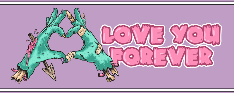 Krvave ruke dizajn vinil tepiha - TenStickers