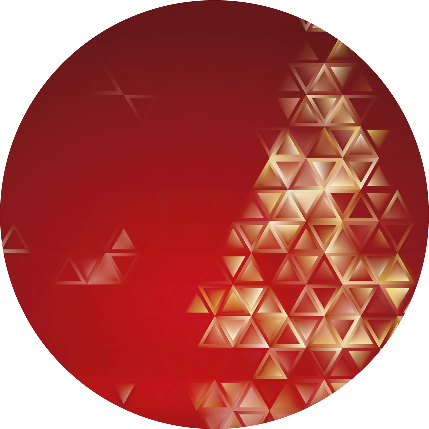 Vinil podovi geometrijski geometrijska ombre sfera - TenStickers