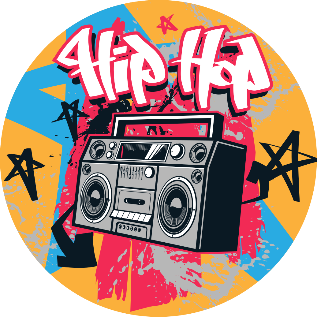 Hip hop plesač spavaća soba prostirka - TenStickers