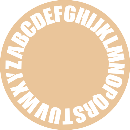 Vinil tepih za djecu vintage abeceda - TenStickers