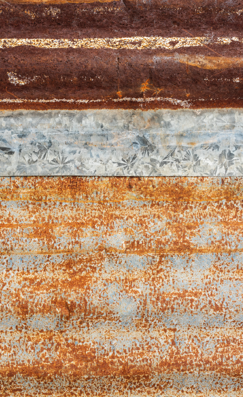 Stari zahrđali vintage vinil tepih - TenStickers