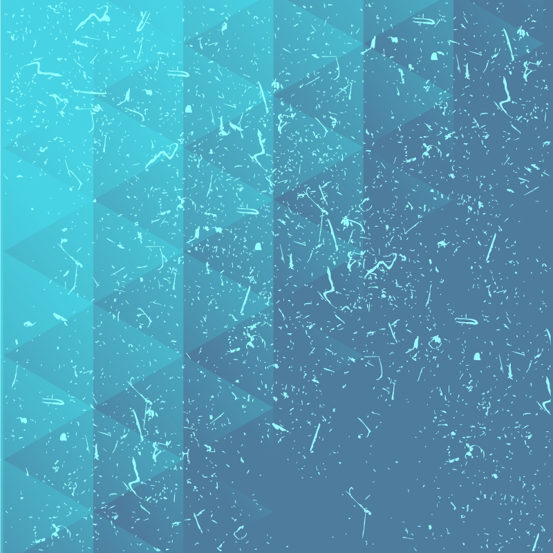 Vintage tepih plavih pločica - TenStickers