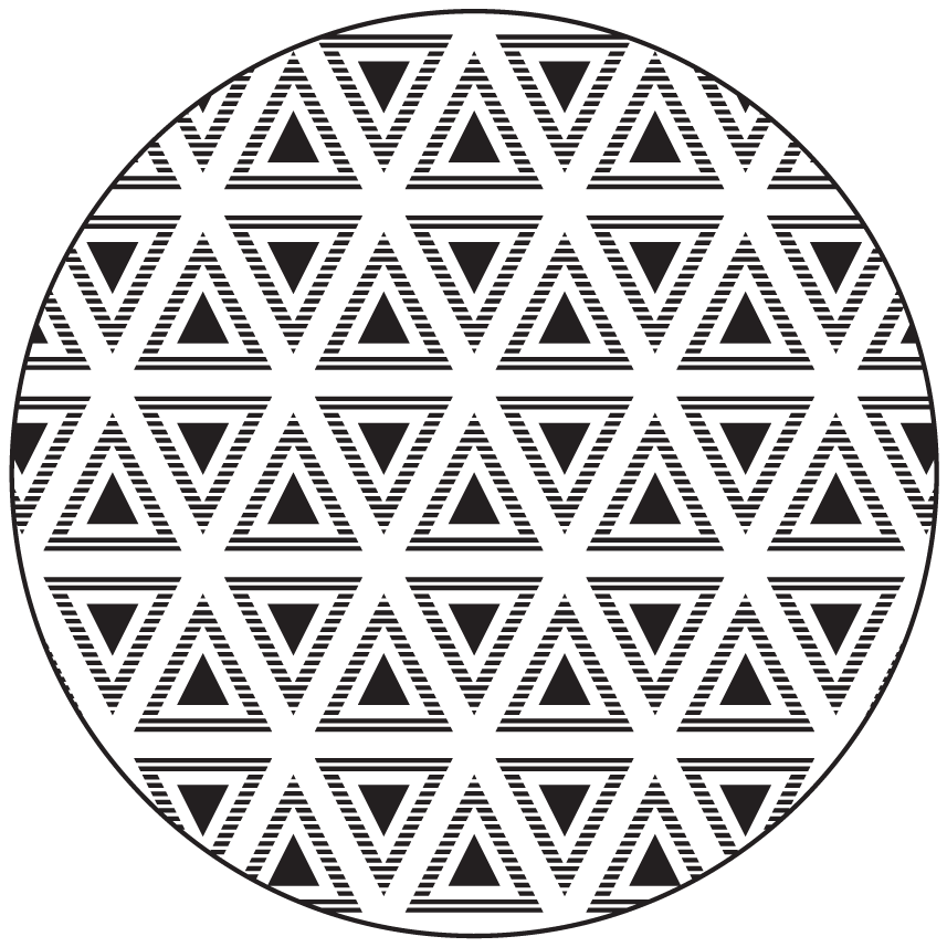 Trokuti istine geometrijski sagovi - TenStickers