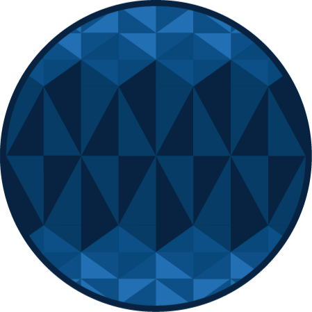 Vinil podovi geometrijski geometrijski kružni dizajn - TenStickers