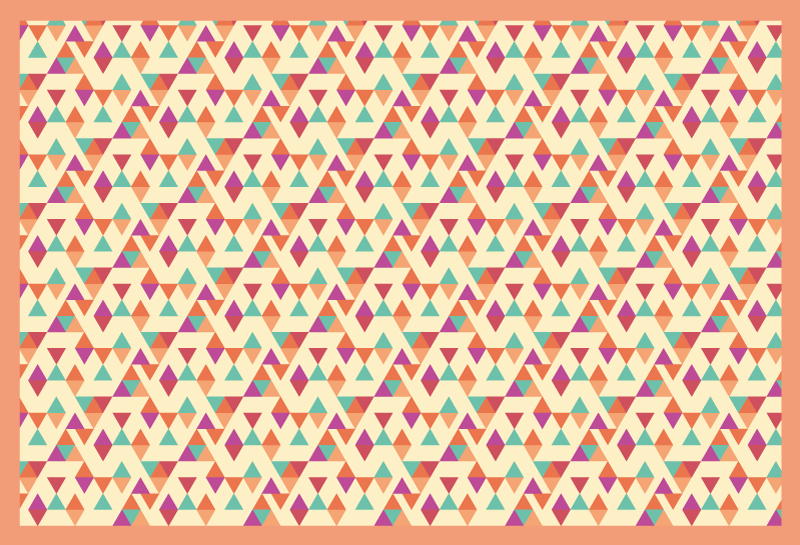 Vinil podovi mozaik trkač s uzorkom mozaika - TenStickers