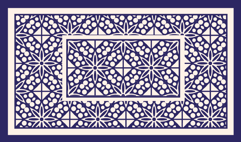 Vinil pločice ukrasni geometrijski uzorak - TenStickers