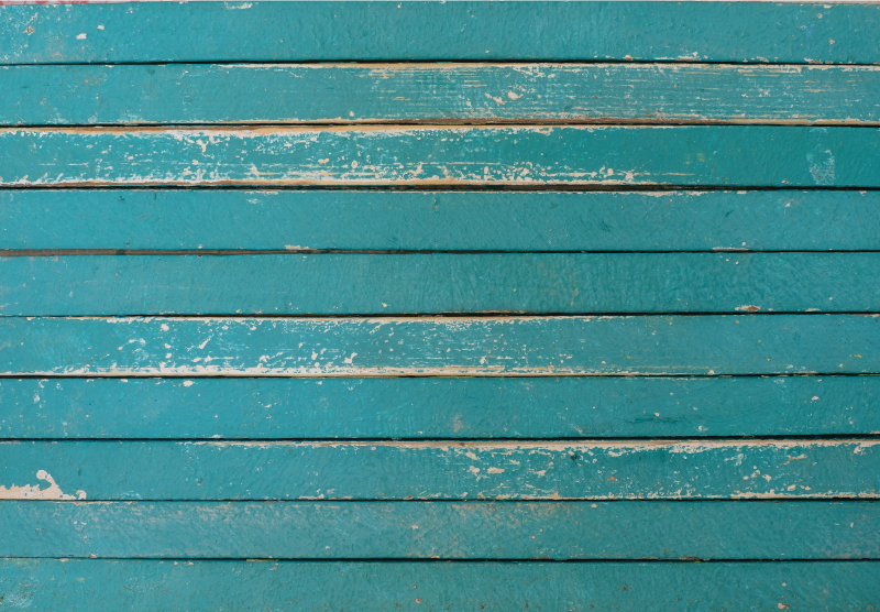 Vinil prostirka s efektom starog plavog drveta - TenStickers