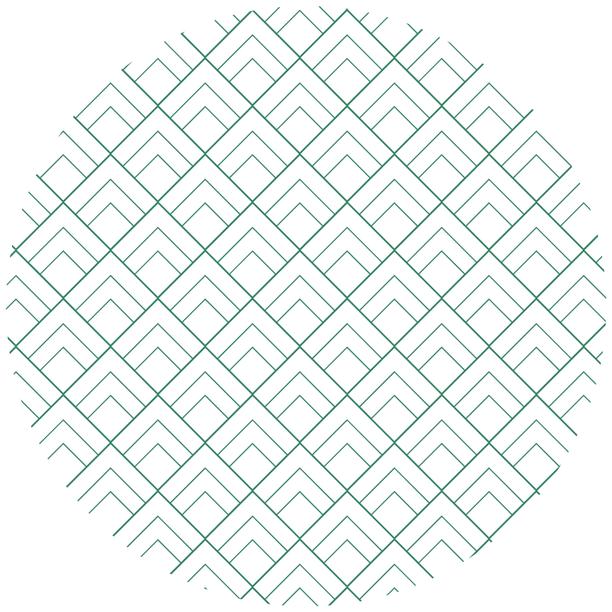 Vinil podovi geometrijski preklapanje geometrijskih linija - TenStickers