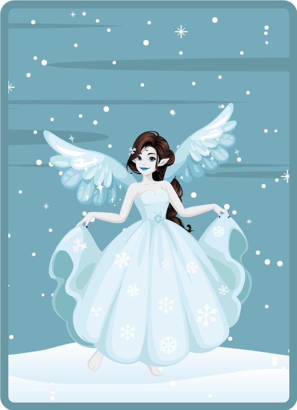 Grčka boginja zimskog tepiha za spavaću sobu - TenStickers